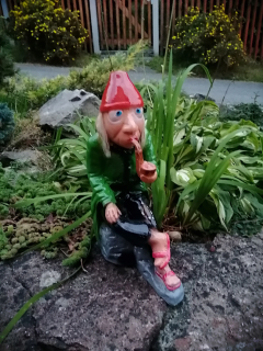 Vodník na zahradu dekorace 30cm