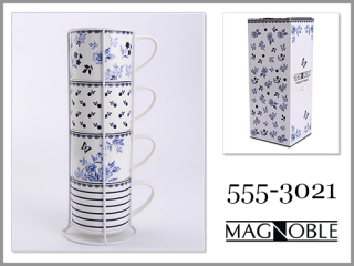 Hrnečky ve stojánku